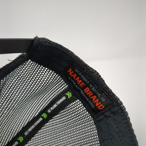 NexTitle Snapback Mesh Back Trucker Hat Black One Size Richardson - Picture 8 of 10